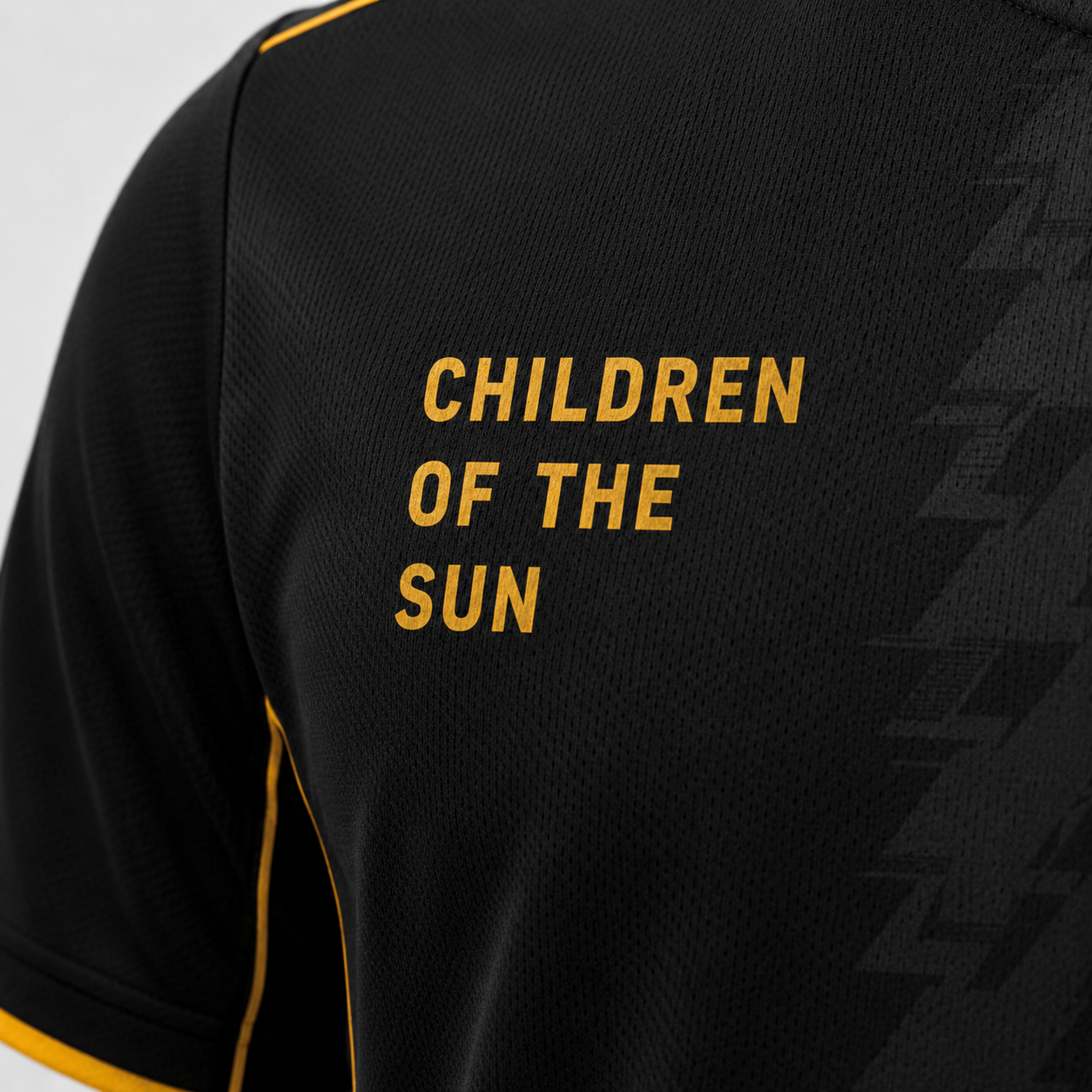 KURDIM Children of the Sun Jersey – Black & White