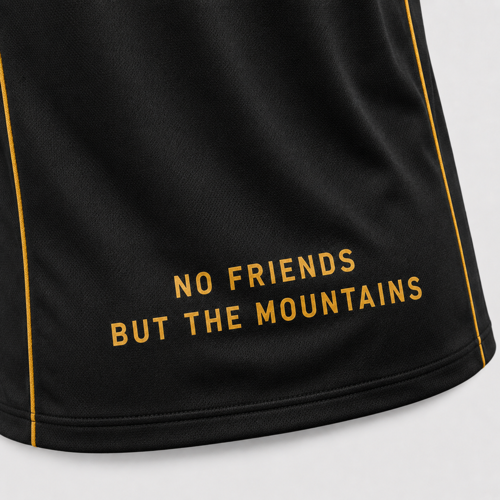KURDIM Children of the Sun Jersey – Black & White