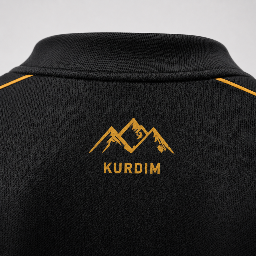 KURDIM Children of the Sun Jersey – Black & White